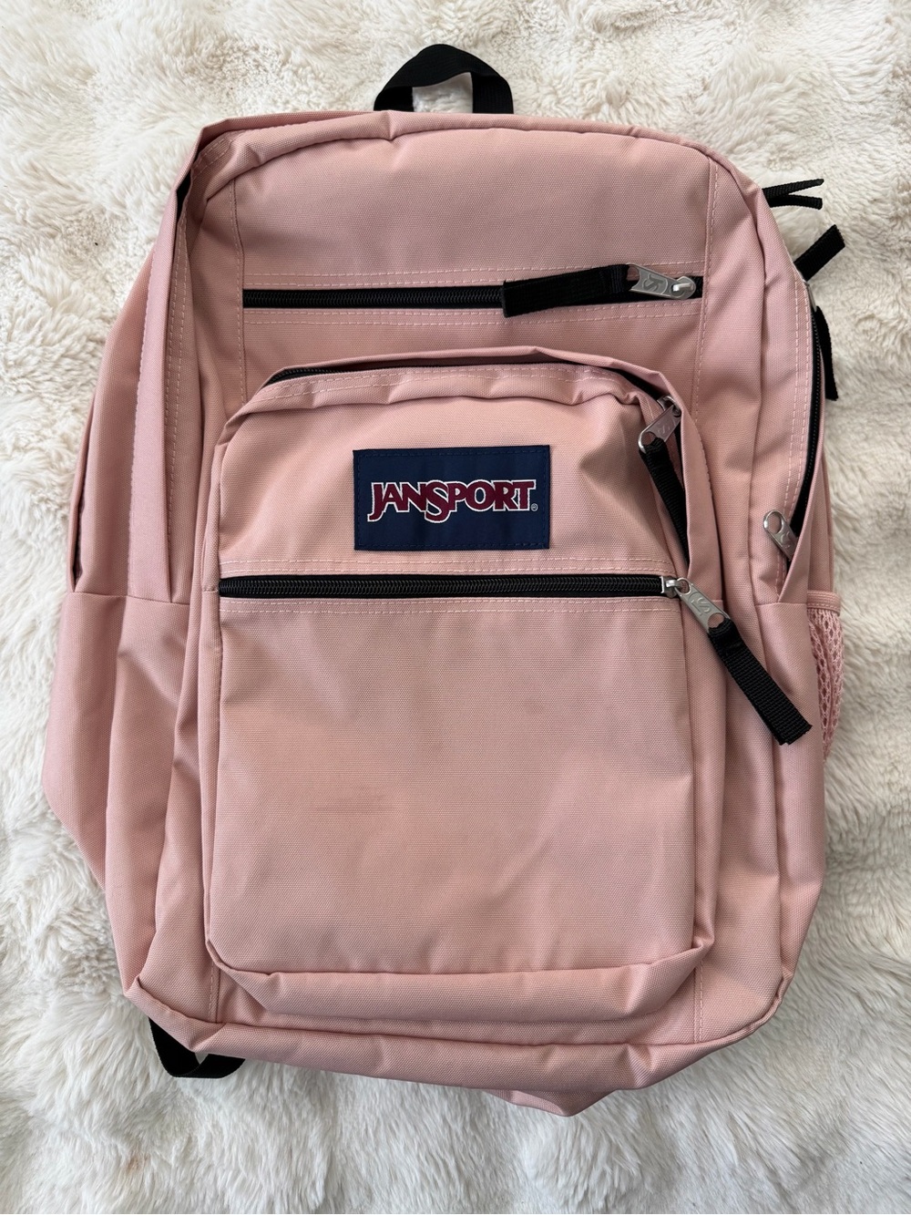 JanSport Misty Rose Pink Classic Big Student Backpack